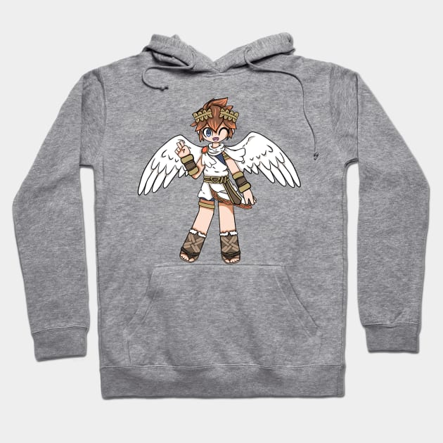 Pit from Kid Icarus Hoodie by KunkyTheRoid